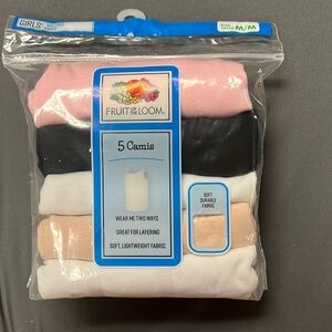 BRAND NEW GIRLS FRUIT OF THE LOOM TANK TOP CAMIS!!